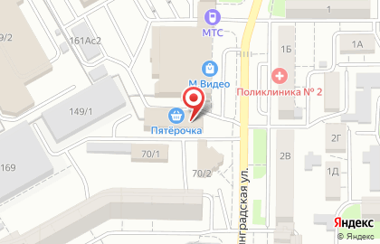 Оператор связи МТС на Туркестанской улице, 161в на карте
