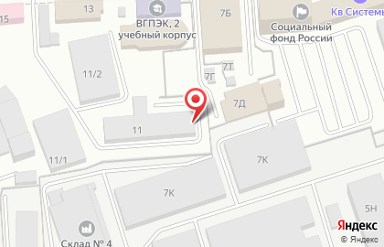 Торговый дом ПринтГрад в Коминтерновском районе на карте