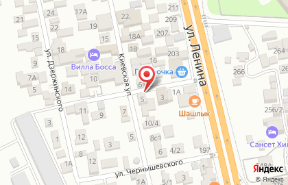Строящееся административное здание по ул. Изумрудная (Адлер), 7 на карте