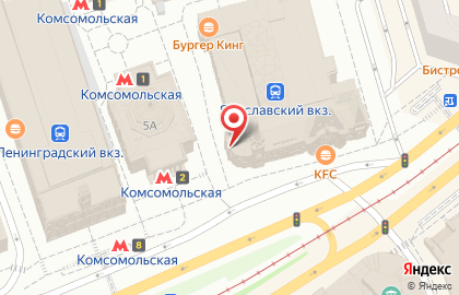 Кофейня Coffee Комсомольская площадь на карте
