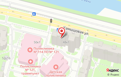 Доверие на Камышовой улице на карте
