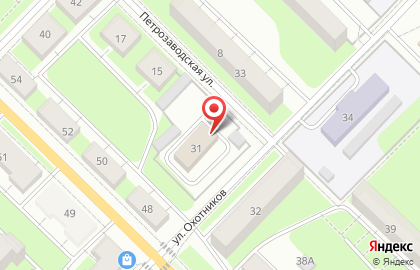 Защита прав, ООО на улице Охотников на карте