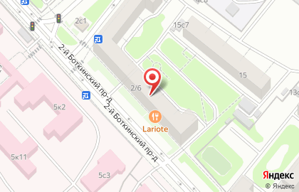 Строительная компания Трансстрой в 1-м Боткинском проезде на карте