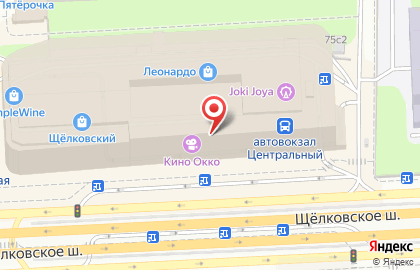 Магазин парфюмерии Molecule на Щёлковском шоссе на карте