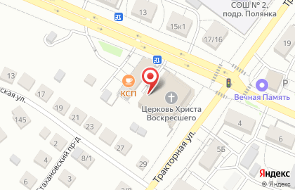 Церковь Христа Воскресшего в Твери на карте