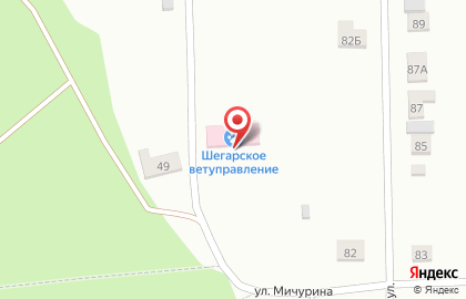 Шегарское районное ветеринарное управление на карте