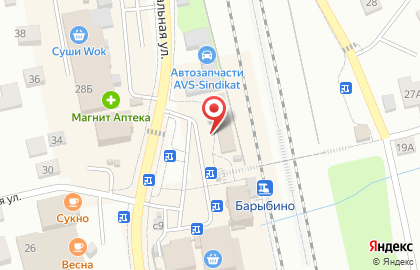 Магазин кондитерских изделий в Москве на карте