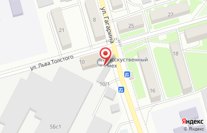 Строительная фирма Стройсервис на улице Гагарина на карте