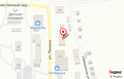 Швейная фабрика Царина на улице Ленина на карте