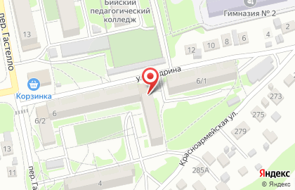 Частное охранное предприятие Ирокез-Охрана в Барнауле на карте