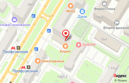 ОАО Банкомат, Альфа-банк на Профсоюзной улице на карте