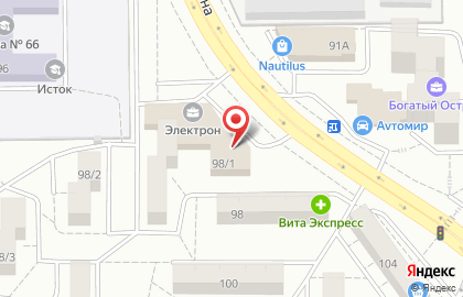 Ремонтная компания Электрон-гарант в Правобережном районе на карте