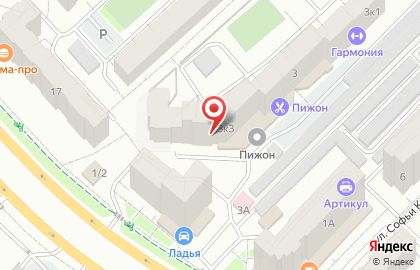 Магазин Красное & Белое в Тюмени на карте