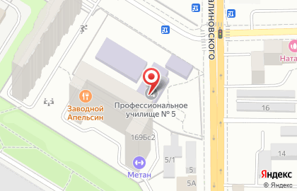 ОАО Банкомат, Балтийский Банк на улице Малиновского на карте
