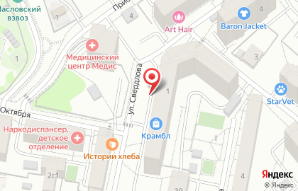 Магазин Красное & Белое в Тюмени на карте