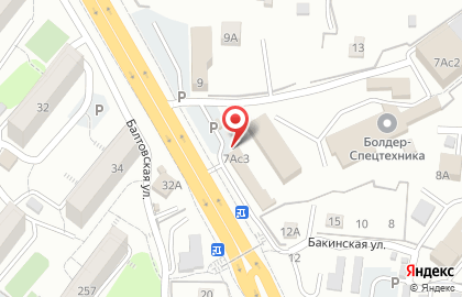 Автостоянка во Владивостоке на карте