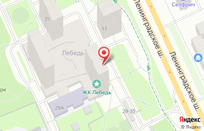 Продуктовый магазин в Москве на карте