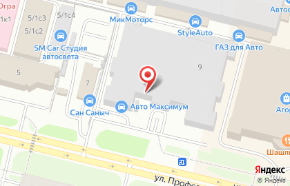 Дружба в Сургуте на карте