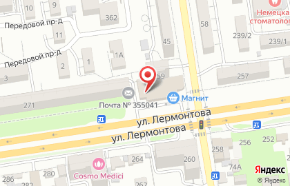 Страховая компания СберСтрахование на улице Лермонтова на карте