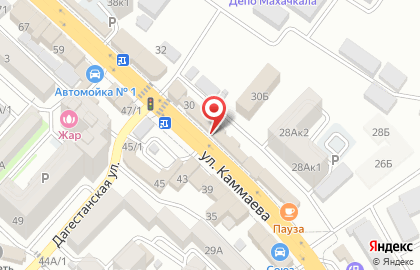 Продуктовый магазин в Махачкале на карте