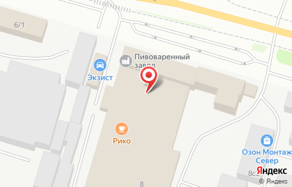 Магазин-склад разливных напитков Сургутский на карте