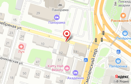 ВТЭК на Серебряной улице на карте