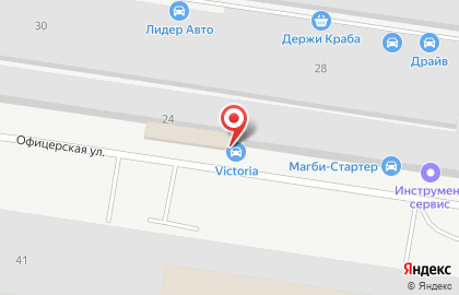 Автоцентр ViCTOria в Автозаводском районе на карте