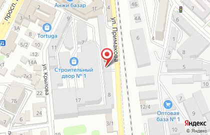 Магазин напольных покрытий Элит-пол в Ленинском районе на карте