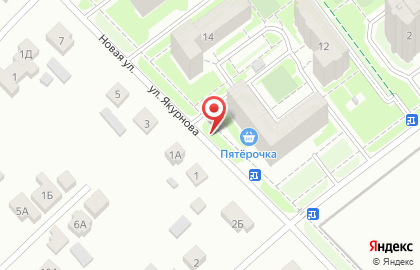 Магазин Фабрика Качества на улице Якурнова на карте