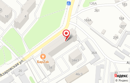 Магазин Zooмир на Азаровской улице на карте