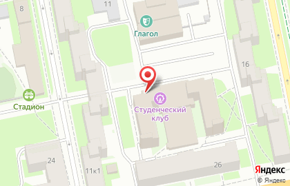 СПбПУ Студенческий клуб на карте
