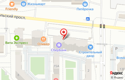 СберБанк в Челябинске на карте