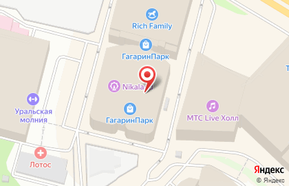 Магазин страйкбольного оборудования Партизан в Центральном районе на карте