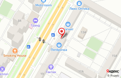 Универсам Пятёрочка на улице Мира на карте