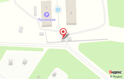 База отдыха Лукоморье в Архангельске на карте