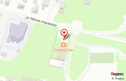 Ресторан Корона в Ханты-Мансийске на карте