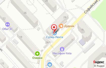 Сотовая компания Tele2 на Ветлужской улице на карте
