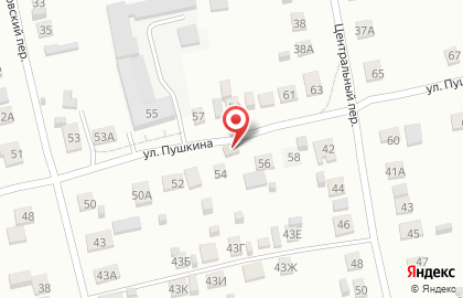 Продуктовый магазин в Барнауле на карте