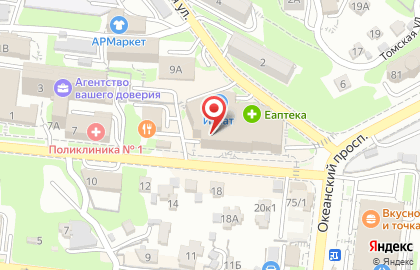 Салон-магазин Женева в Фрунзенском районе на карте