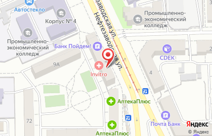 Торгово-производственная фирма Омские Окна на Нефтезаводской улице на карте