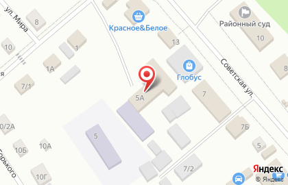 Отдел Военного комиссариата Новосибирской области по Мошковскому району на карте
