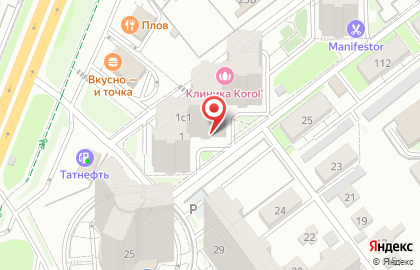 Ателье Золотые ручки на Центральной улице на карте