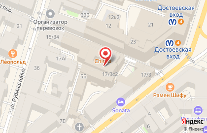 Банк втб Северо-запад на Загородном проспекте на карте