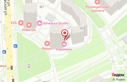 Салон Caramel на Скобелевской улице на карте