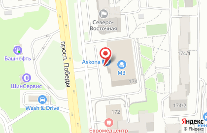 Торговый дом Askona в Дзержинском районе на карте