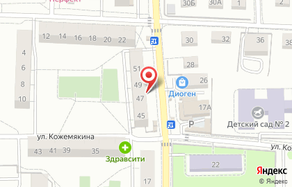 Зоомагазин Какаду в Калининграде на карте
