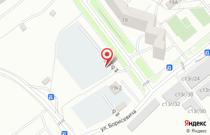 Автостоянка в Красноярске на карте