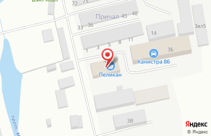 Торговый дом Пеликан на Объездной улице на карте
