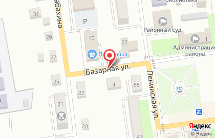 1C на Базарной улице на карте