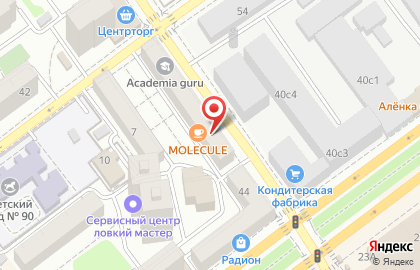 Салон красоты Сакура на Средне-Московской улице на карте